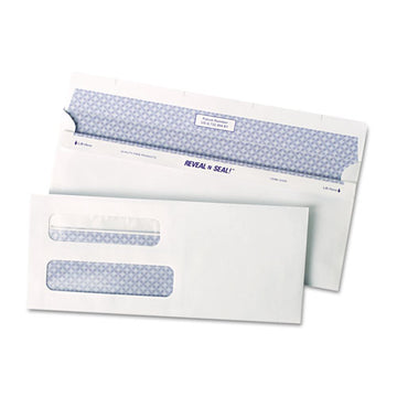 Quality Park™ Reveal-n-seal Envelope, #8 5-8, Commercial Flap, Self-adhesive Closure, 3.63 X 8.63, White, 500-box freeshipping - TVN Wholesale